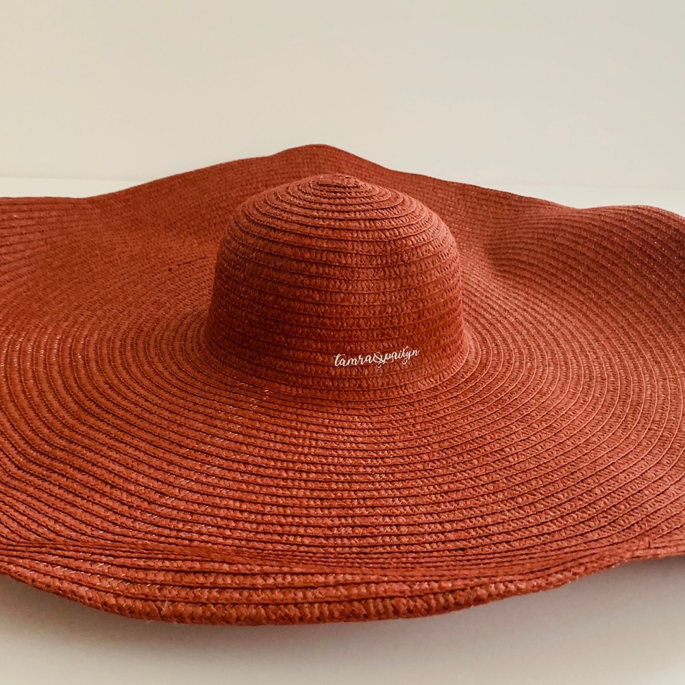Adelle Oversized Hat - RUST